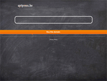 Tablet Screenshot of optpress.be
